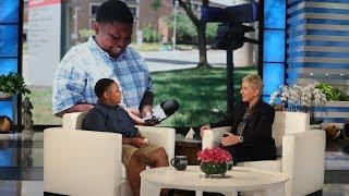 Ellen Meets Incredible Kid Reporter Jaden Jefferson