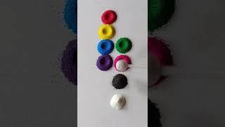 Simple Rangoli| Satisfying Rangoli|Easy Rangoli Tips and Tricks| ASMR #rangoli#satisfying#asmr#viral