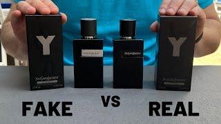 Fake vs Real Yves Saint Laurent Y Le Parfum  EDP  Perfume  100 ml