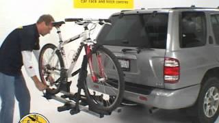 Thule T2 Hitch Bike Platform Rack Demo by Rack Attack