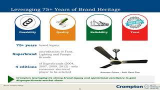 Crompton Greaves Consumer Electricals Corporate Presentation Dec 2017