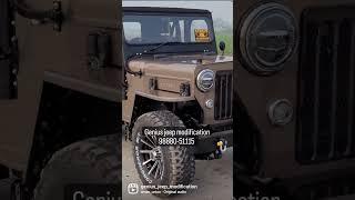 top model Cj3b modified #jeep #modification #punjab #canada #cj3b #genius #justiceforsidhumoosewala