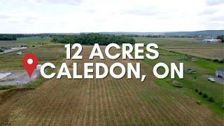 12 ACRES Vacant Land For Sale! (Caledon, Ontario)