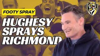 Hughesy Sprays Richmond | The Footy Show | AFL #AFL #DaveHughes #richmondfc #throwback