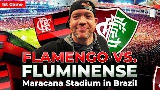 Flamengo vs. Fluminense Leg 1 at World Famous Maracana Stadium | Match Day Vlog | (3/30/22)