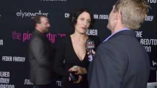 Chad Zdenek interiews Dr. Lisa Edelstein at Pink Party '12 for NewYorkFashionTimes.com