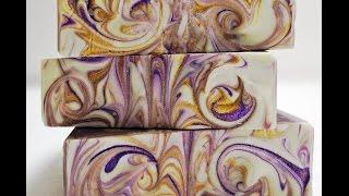 Flutter By Fields Hanger Swirl Handmade Soap Making Video