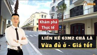 [Vinhomes Ocean Park 2] Thực tế liền kề 63m2 Chà Là - Phù hợp để ở