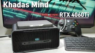 드디어 그래픽 독과의 합체로 완성된 차세대 모듈형 미니 PC 카다스 마인드 Khadas Mind, Next-gen modular mini PC with a Mind Graphics