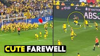 Piszczek PLAY FUN with kids during his Farewell at Dortmund Signal Iduna Park | Football News