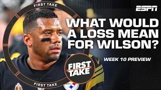 Dan Orlovsky GETS REAL about what a loss would mean for Russell Wilson in Week 10  | First Take