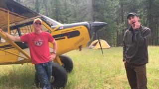 Airplane Camping in the Idaho Backcountry