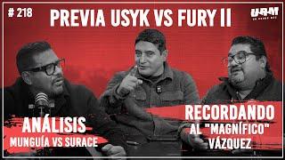 Un Round Más #218 Análisis de Jaime Munguía vs Bruno Surace | Previa Usyk vs Fury 2 |