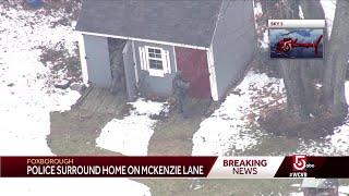 Multiple police agencies respond to Foxborough home