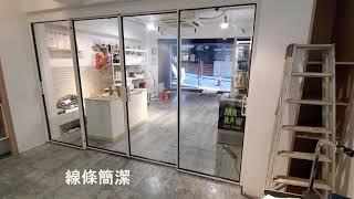 玻璃間隔牆@拓時代 Tel:21480277  #interiordoor #玻璃牆身 #間隔 #shopdesign #glassdoor