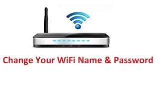 *Change WiFi Name & Password!! - Howtosolveit