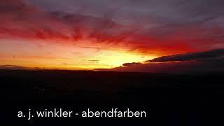 a. j. winkler - abendfarben