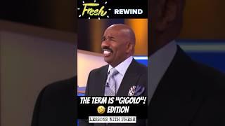 FAMILY FEUD FUN! (THE TERM IS “GIGOLO”! EDITION) FRESH REWIND #comedy #fail #funny #teacher