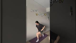 I did BTS Jungkooks workout for SEVEN DAYS A WEEK 7️⃣ #bts #kpop #jungkook #seven