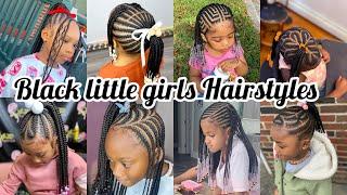 ‼️Cute Braided Hairstyles For Black Little Girls2025