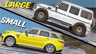 SMALL Wheels VS LARGE Wheels #8 - BeamNG Drive