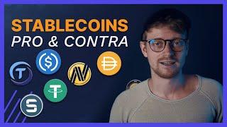 Stablecoins - Was sind die Vor- und Nachteile? Tether, USDC, DAI & mehr - Wozu werden sie genutzt?