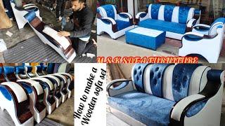 HOW TO MAKING PROSES WOODEN SOFA SET||THE SOFA MAKING PROSES