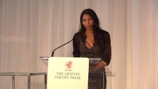 Poetry In Voice 2013 champion Kyla Kane recites at Griffin Poetry Prize awards ceremony