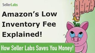 Amazon's Low Inventory Fee Explained! How Seller Labs Saves You Money!