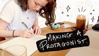 creating my protagonist  a writing day vlog