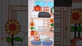 free teen soft brown home design idea in toca boca