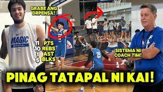 MAMAW SA DEPENSA! Pina LIWANAG ni Kai ang KAIBAHAN | TRIANGLE OFFENCE ni COACH TIM!