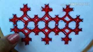 120-Sindhi stitch # part-5, double border (Hindi /Urdu)