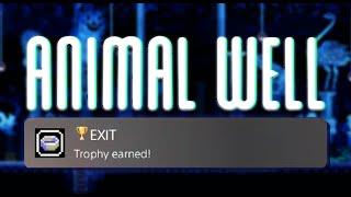 How to get the Animal Well EXIT Trophy