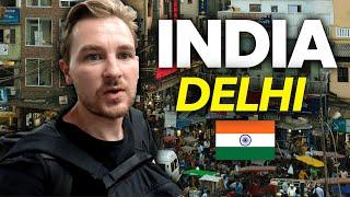 MY FIRST TIME in INDIA  New Delhi is Like Nowhere Else