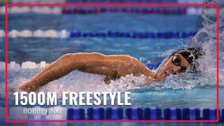 Bobby Finke swims 14:45.72 in the 1500 Freestyle | Phillips 66 International Team Trials