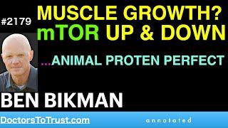 BEN BIKMAN r4 | MUSCLE GROWTH? mTOR UP & DOWN…ANIMAL PROTEN PERFECT