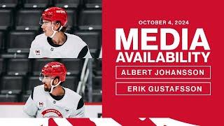 Albert Johansson & Erik Gustafsson Media Availability | Oct. 4, 2024