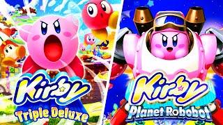 Kirby: Triple Deluxe + Planet Robobot - Full Game Series - No Damage 100% Walkthrough