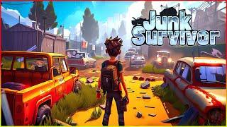 Day 1 in This Post-Apocalyptic Survival | Junk Survivor