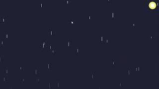 Interactive Rain Effect with Mouse Avoidance