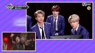 [RUS SUB][Рус.саб] Реакция BTS на дебютное выступление MCountdown EP.600 (방탄소년단)