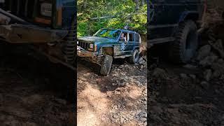 evans creek, WA. CRUNCH!!! #pnw #mountains #hunting #outdoors #jeep #jeepcherokee #jeeplife