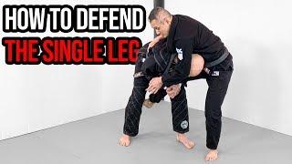 How to Defend the Single Leg Take Down