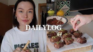 dailylog#68  |  vegan tepsi kebabı, alışveriş, chatgpt tarifi