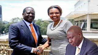 I WILL NEVER RECOGNIZE YOU AS PRESIDENT!! MY PRESIDENT IS RAILA ODINGA!! FURIOUS WOMAN LECTURES RUTO