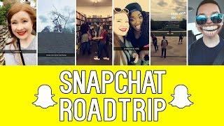 SNAPCHAT ROAD TRIP | #MONTHOFMATSON