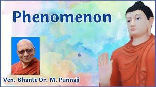 Phenomenon Ven. Bhante Dr. M. Punnaji