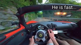 Chased by a Rally Driver in my Lotus Elise | POV