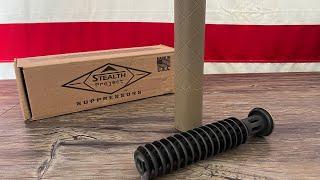 Stealth Project Suppressors Recon-Ti 308 Direct Thread Titanium Suppressor